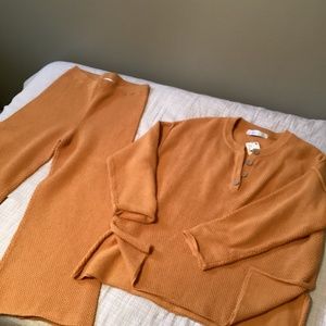 Free people hailey sweater set